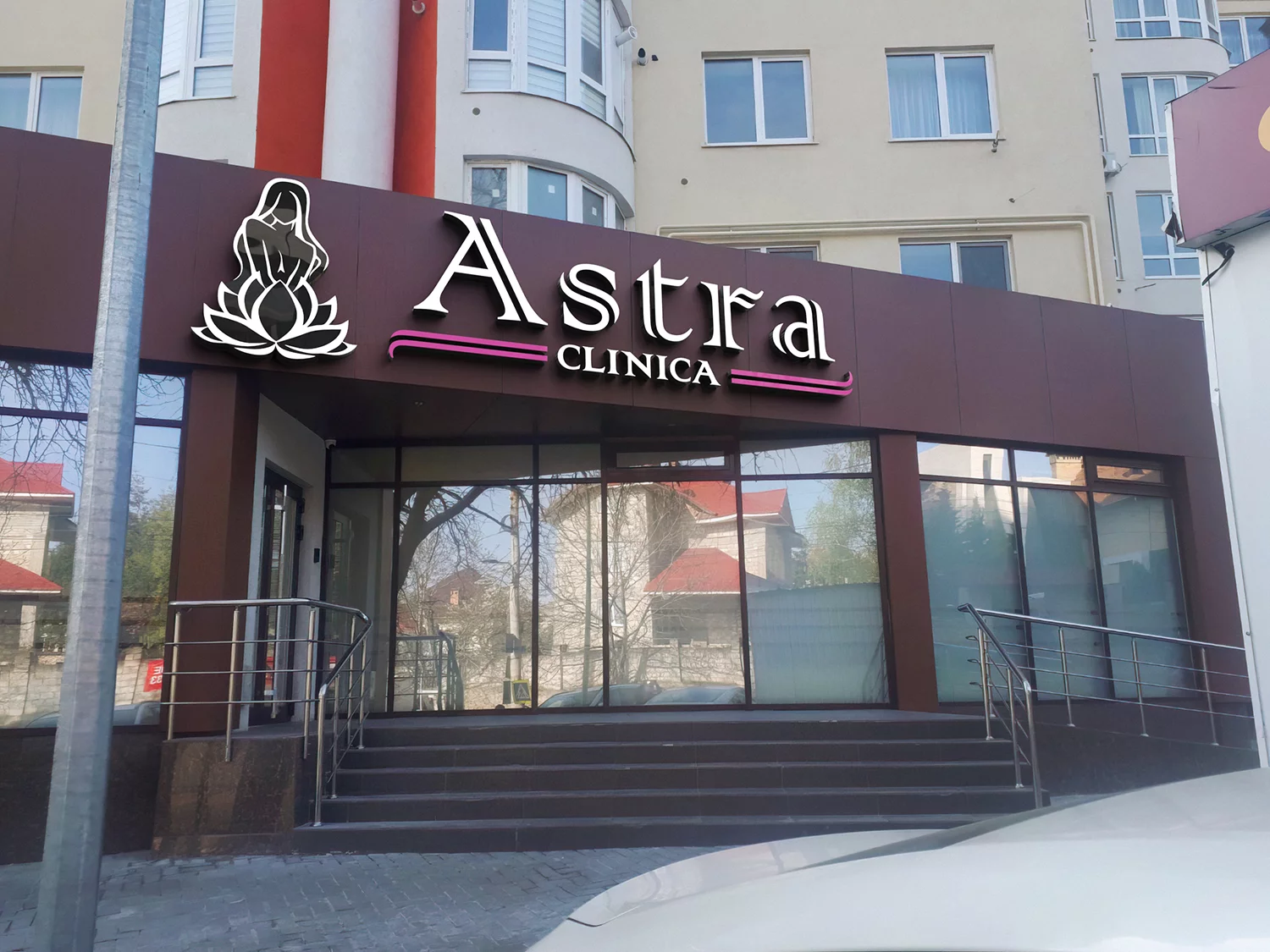 Litere volumetrice"Astra Clinica"