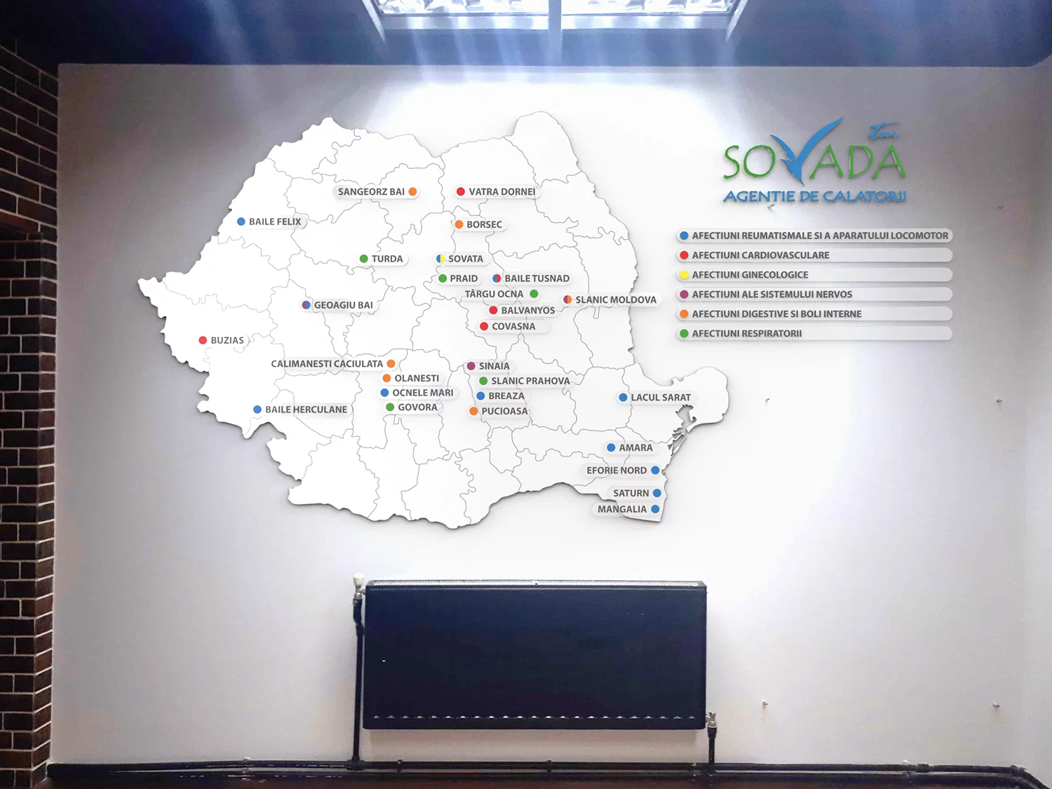 Brandarea agenției de turism "Sovada"